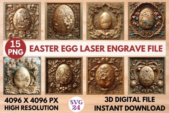 Easter Egg Laser Engrave File: A Creative Tool for Diverse Projects