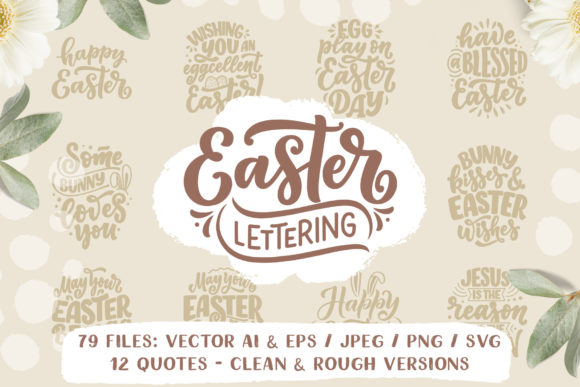Easter Lettering Set: A Comprehensive Evaluation for Designers