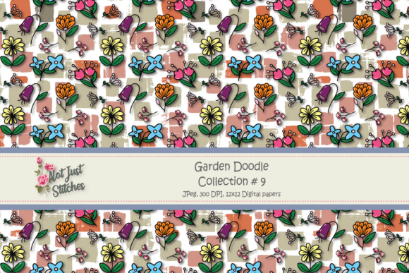 Garden Doodles Collection 9: A Strategic Asset for Digital Design Workflows