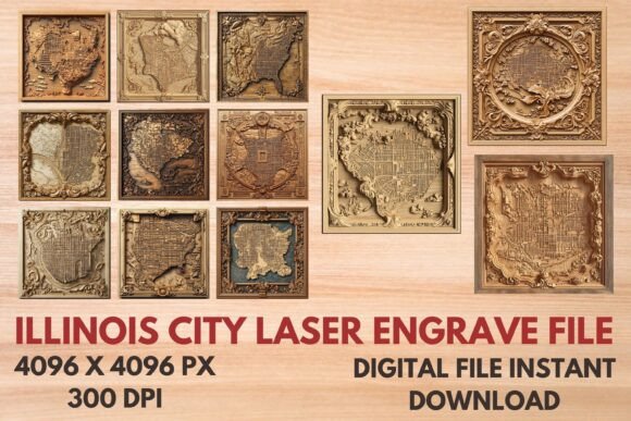 Illinois City Laser Engrave File: A Creative Tool for Diverse Industries